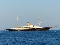 ship on ocean water