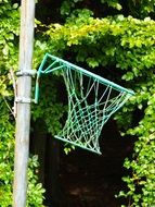 outdoor basketball hoop