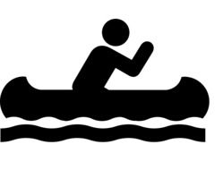 canoe sign drawing