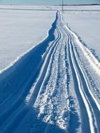 cross-country ski trail