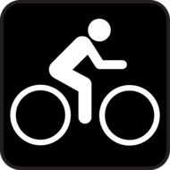 bicycle icon drawing