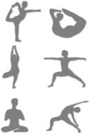 yoga poses drawing