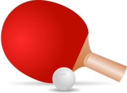 Table tennis clipart