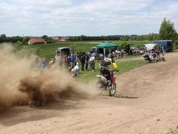 moto cross motorbike