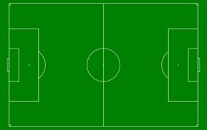 green football field layout