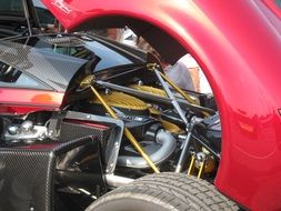 engine of the pagani huayra