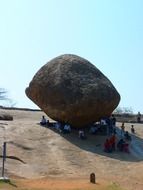 Big rock ball in the India