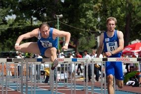 Run with barriers