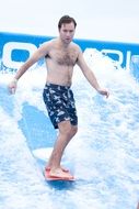 sports character water