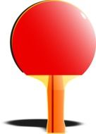 ping pong paddle drawing