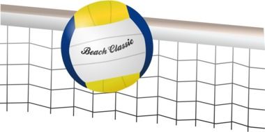 beach classic volleyball ball as an illustration