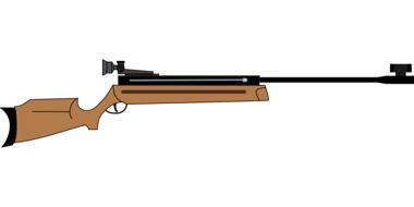 rifle as a graphic image