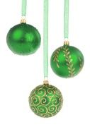 green balls Christmas decoration