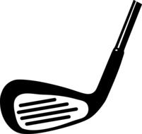 golf stick drawing