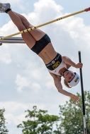 pole vaulting, juniors