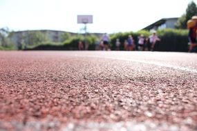 basketball field cover
