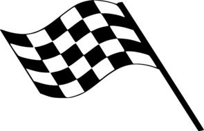 checkered, sport flag, illustration