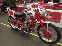 red grey sports motorcycle