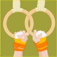 roman rings sport drawing