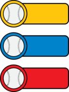 Colorful Baseballs