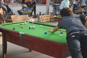 billiard table