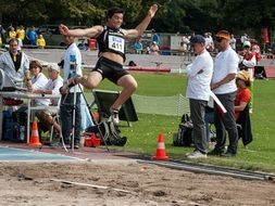 athletics long jump sports