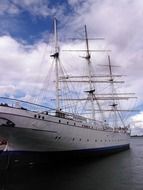 a sailing vessel in the Gorch fock