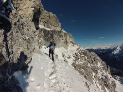 ski tour snow adventure alpine