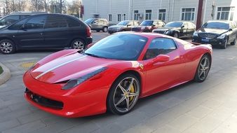 ferrari luxury car