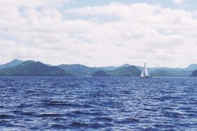 sea sailing boat
