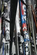 ski equipment for skiing