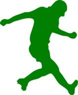 soccer football player drawing