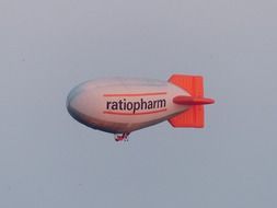 airship in the sky