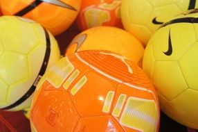 a lot of colorful balls