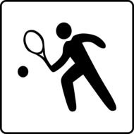 squash sports tennis ball drawing