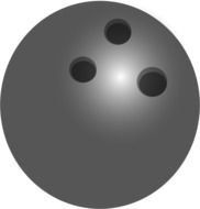 Bowling ball clipart