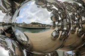 Steel decor balls