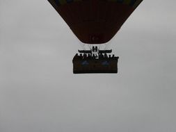 black gondola basket