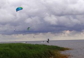 kitesurfing in ringkoebing
