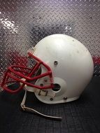 white helmet for american football