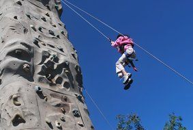 climbing climbing wall