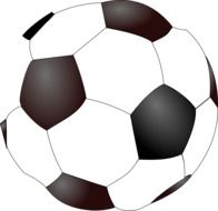 soccer ball 3d drawing