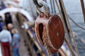 details of ship gorch fock