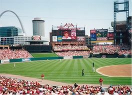 stadium for the major league baseball