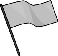 gray flag as a graphic image