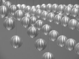balls metal drawing