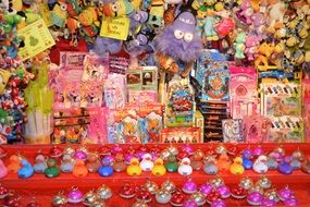 funfair fairground stall ducklings