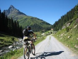 transalp cycling summer