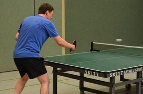 active table tennis game