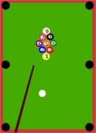 clipart of the stick and ball game
